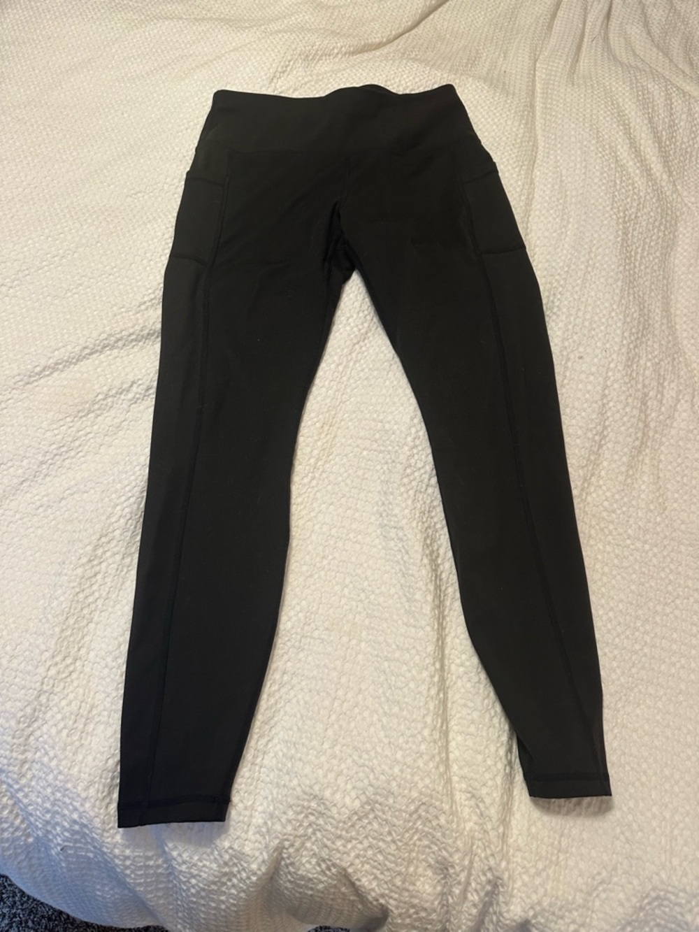 Black High-Waist Athletic Leggings